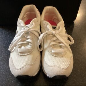 New Balance White and Pink Athletic Shoes